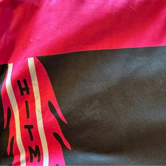 Bret Hart Pink and Black Costume - Picture 4 of 6